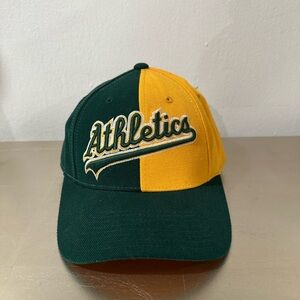 Athletic Yellow and Green Cap